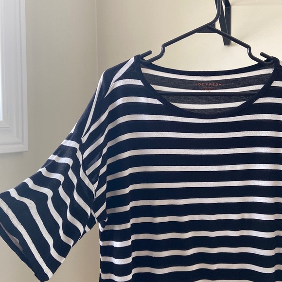 Black & White Striped Tee - Joe Fresh - Picture 2 of 6